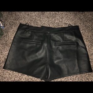 SOLD Forever 21 Leather Shorts!